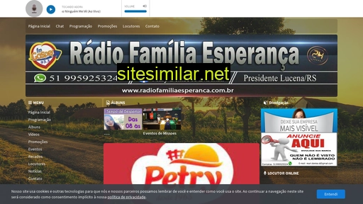 radiofamiliaesperanca.com.br alternative sites