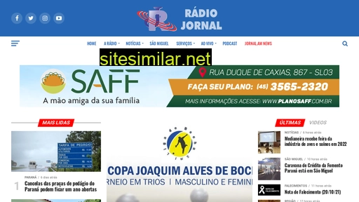 radiojornalsaomiguel.com.br alternative sites