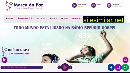 radiorefugiogospel.com.br alternative sites