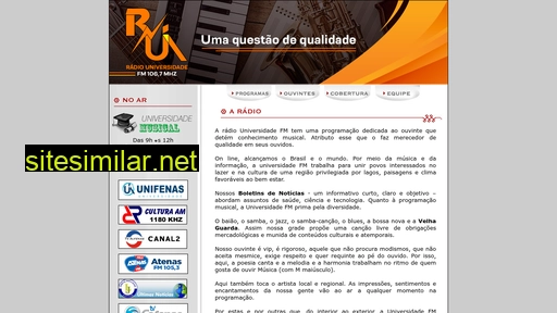 radiouniversidade.com.br alternative sites