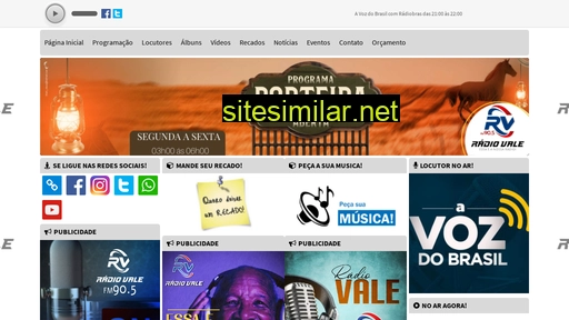 radiovale.com.br alternative sites