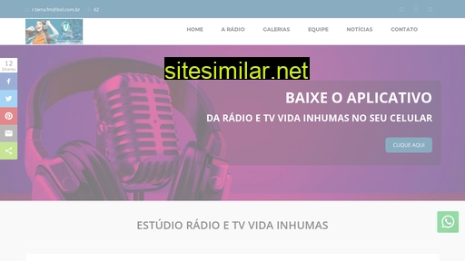 radiovidainhumas.com.br alternative sites
