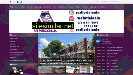 radiovinicola.com.br alternative sites