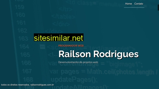 railsonrodrigues.com.br alternative sites