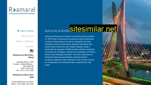 ramaral.adv.br alternative sites
