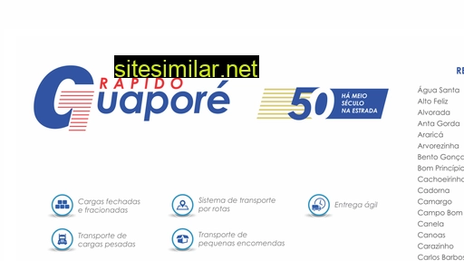 rapidoguapore.com.br alternative sites
