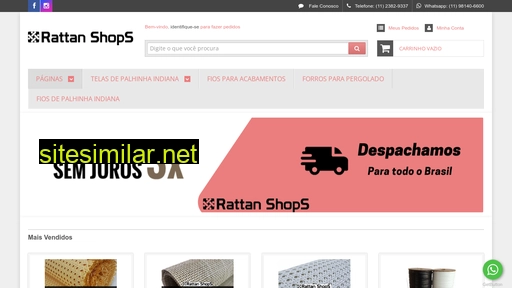 rattanshops.com.br alternative sites