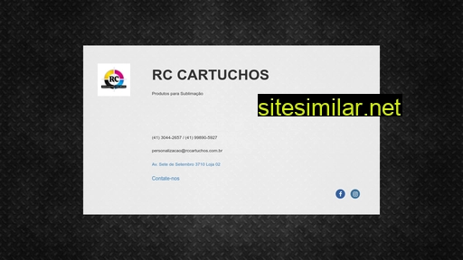 rccartuchos.com.br alternative sites
