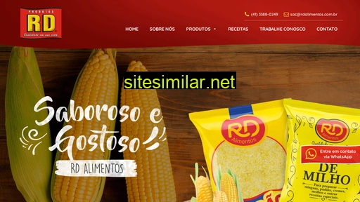rdalimentos.com.br alternative sites