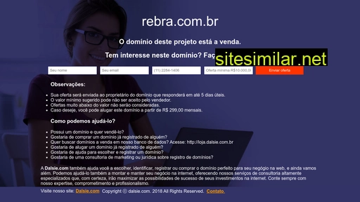 rebra.com.br alternative sites