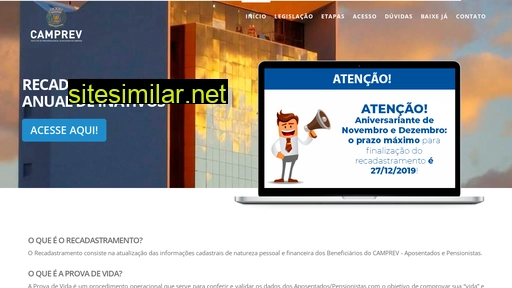 recadastramentocamprev.com.br alternative sites