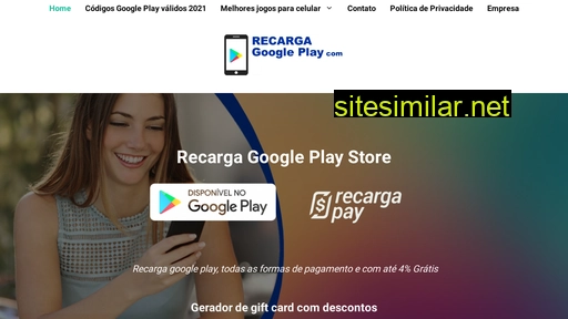 recargagoogleplay.com.br alternative sites