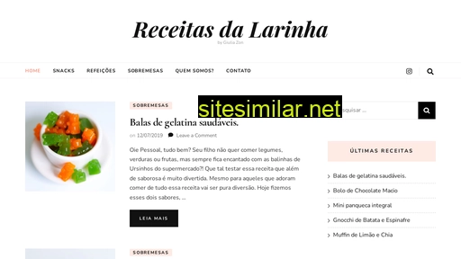 receitasdalarinha.com.br alternative sites