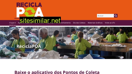 reciclaportoalegre.com.br alternative sites