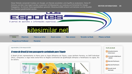 rededosesportes.com.br alternative sites
