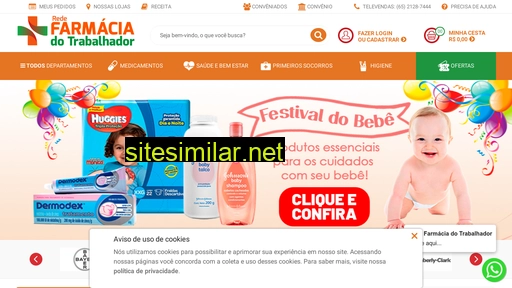 redefarmaciadotrabalhador.com.br alternative sites