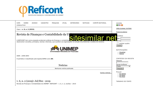 reficontunimep.com.br alternative sites
