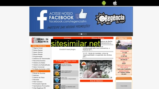 regenciafm.com.br alternative sites