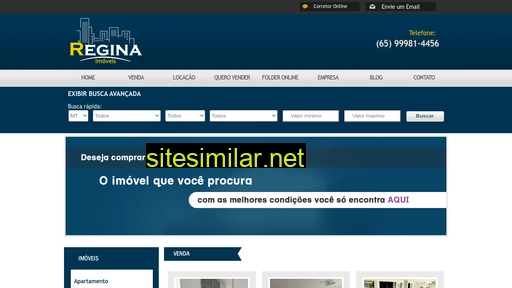 reginaimoveismt.com.br alternative sites