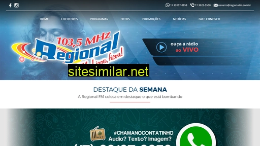 regionalfm.com.br alternative sites