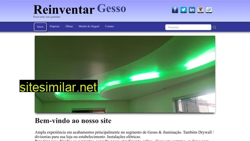 reinventargesso.com.br alternative sites