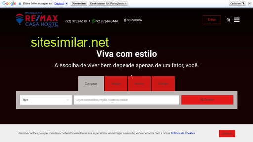 remaxcasanorte.com.br alternative sites
