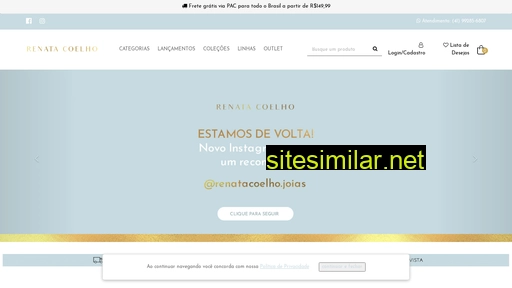 renatacoelhojoias.com.br alternative sites