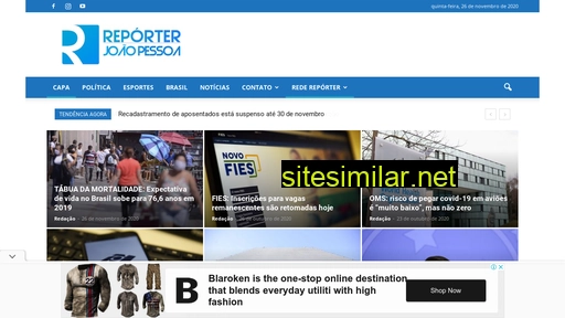 reporterjoaopessoa.com.br alternative sites