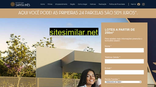 reservasantaines.com.br alternative sites