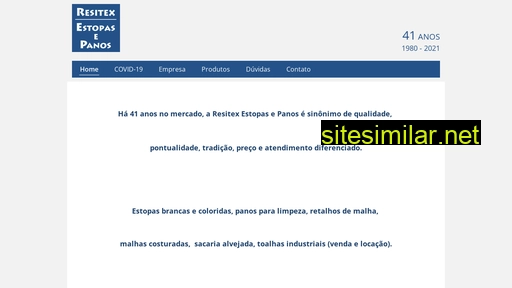 resitex.ind.br alternative sites