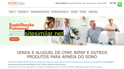 respirecare.com.br alternative sites