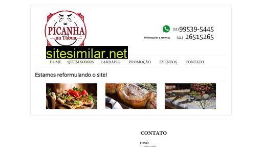restaurantepicanhanatabua.com.br alternative sites