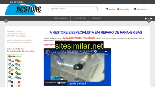 restoreparabrisas.com.br alternative sites