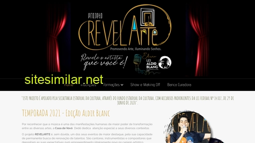 revelartealdirblanc.com.br alternative sites