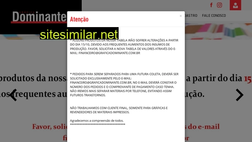 revenda.graficadominante.com.br alternative sites