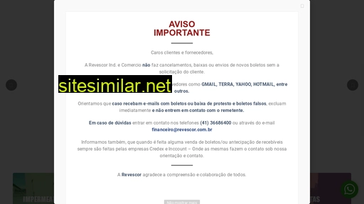 revescor.com.br alternative sites