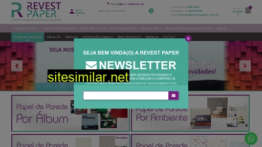 revestpaper.com.br alternative sites