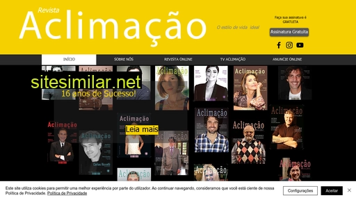 revistaaclimacao.com.br alternative sites