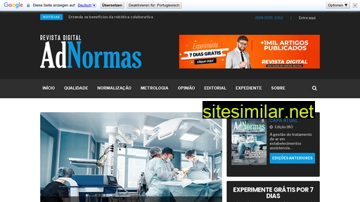 revistaadnormas.com.br alternative sites