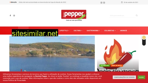 revistapepper.com.br alternative sites