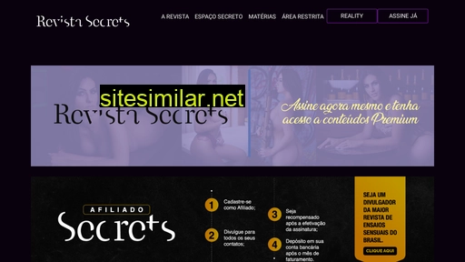 revistasecret.com.br alternative sites