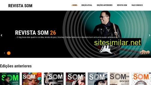 revistasom.com.br alternative sites