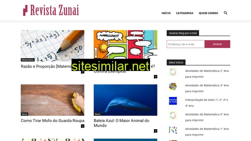 Revistazunai similar sites