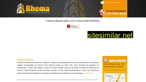rhemaesquadrias.com.br alternative sites