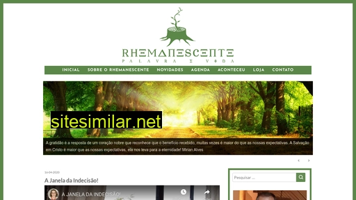 rhemanescente.com.br alternative sites