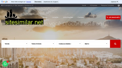 ricardoimoveiscamboriu.com.br alternative sites