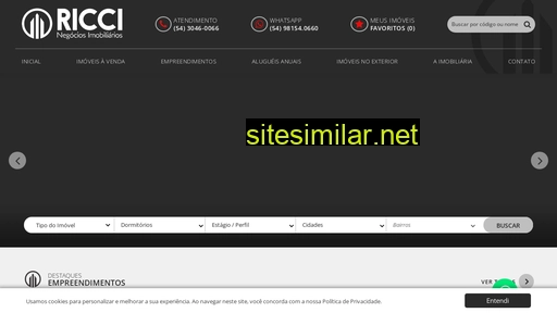 ricciimoveis.com.br alternative sites