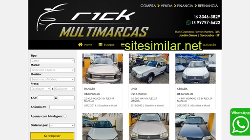 rickmultimarcas.com.br alternative sites