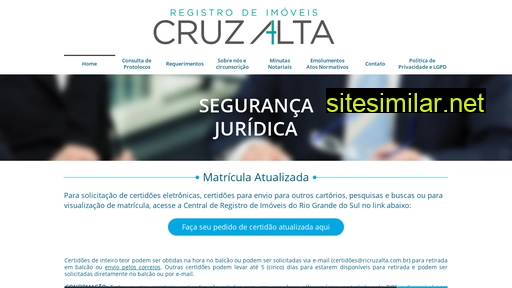 ricruzalta.com.br alternative sites