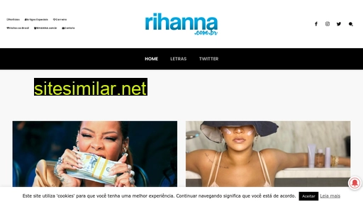 rihanna.com.br alternative sites